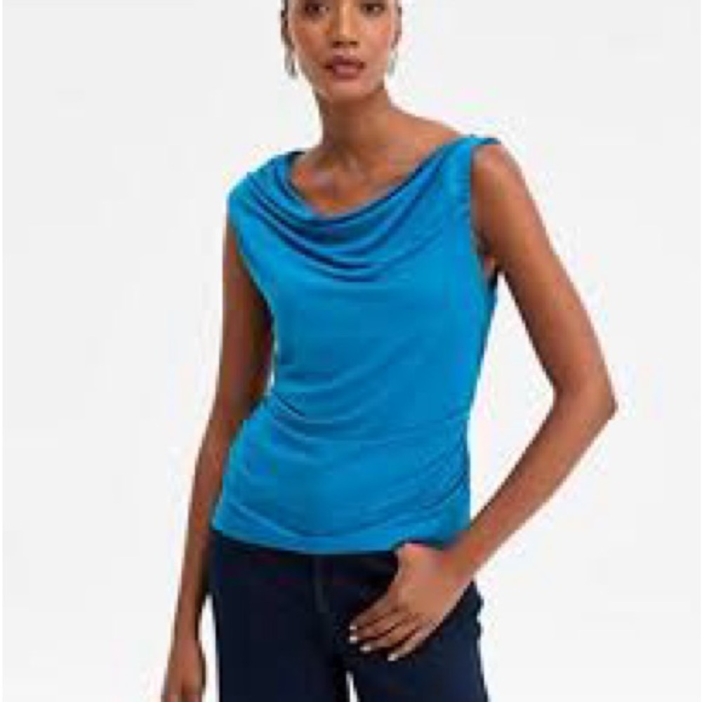 Calvin Klein Vibrant Blue Blouse